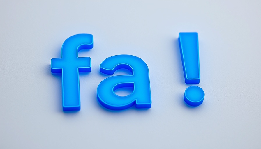 Blue text 'fa!' on a light gray background.
