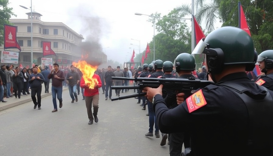 Police in Nepal open fire on protesters outside parliament, killing 8