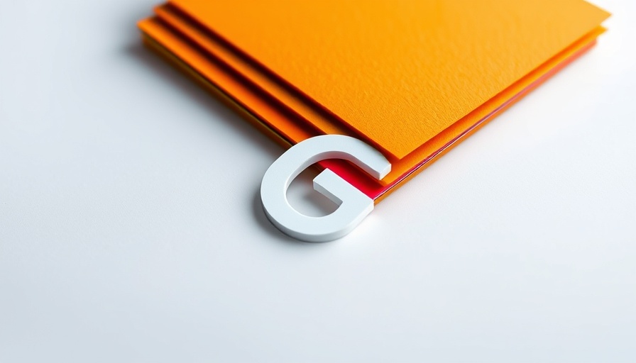 Colorful abstract digital logo with layered cards.