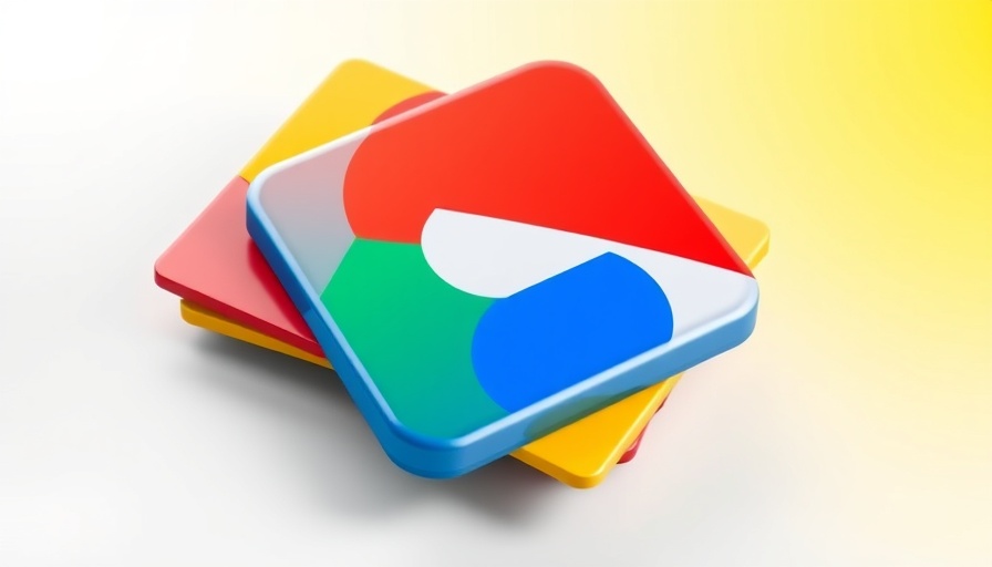 Google News icon with colorful layered cards