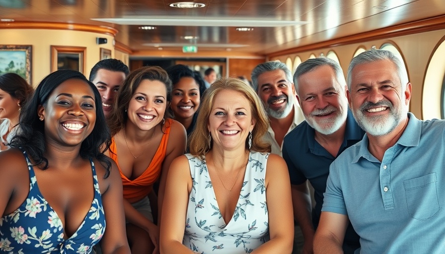 Ambassador Cruise Line Caribbean fly-cruise group enjoying the cruise.