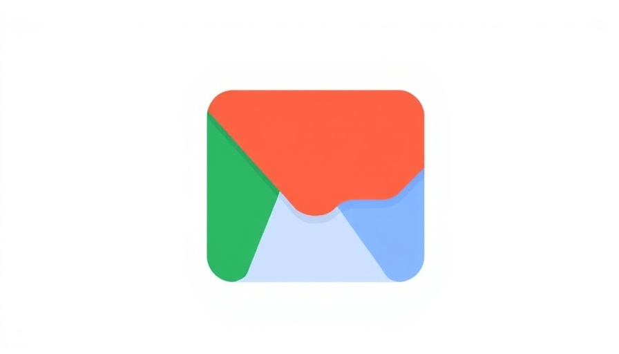 Illustration of Google News icon, simple and colorful design.