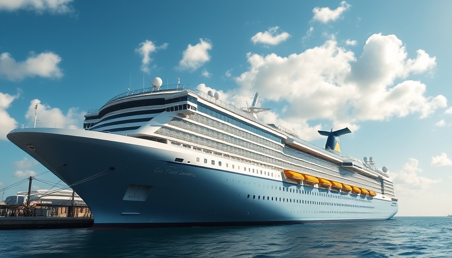 Cruise ship docked at Kai Tak Terminal, showcasing innovations in 2026.