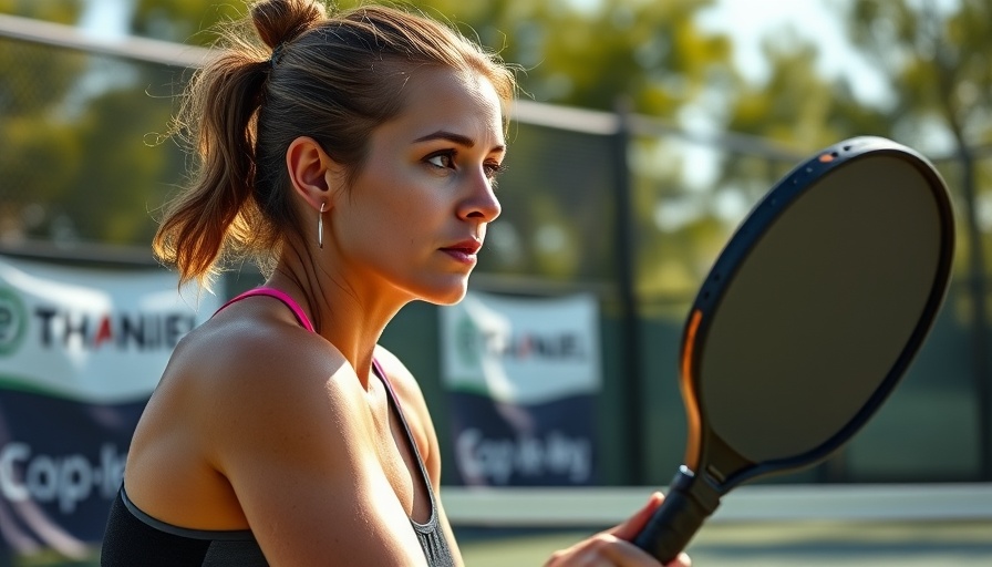 Anna Bright singles pickleball performance at outdoor court.