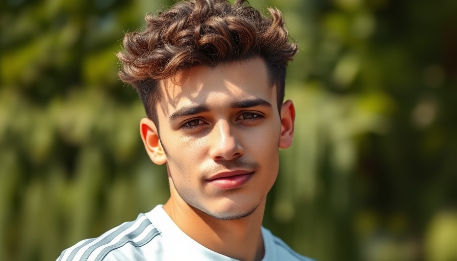 Jaume Martinez Vich in adidas shirt outdoors, partnership.
