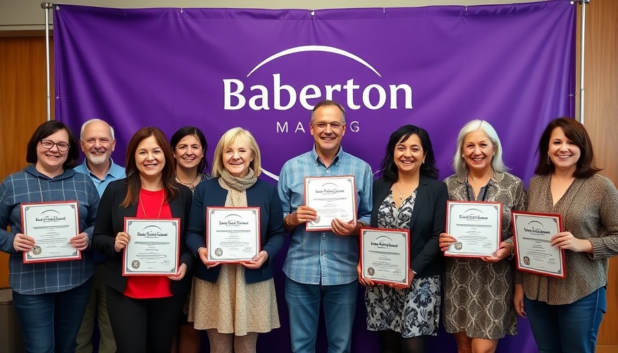 Barberton City Schools staff celebrate perfect attendance