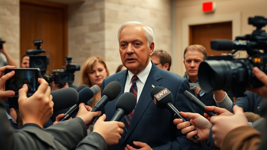 Ohio redistricting gerrymandering press conference with media.