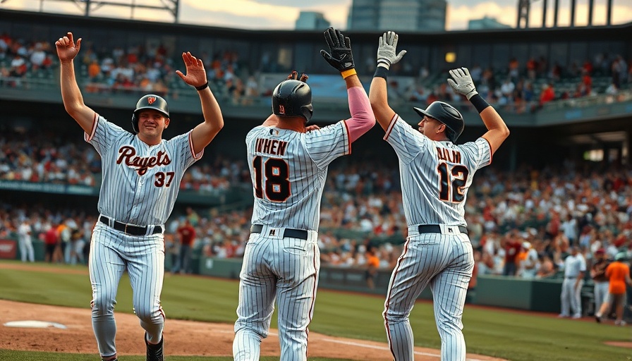 Cleveland Guardians Game Highlights: players celebrate on field