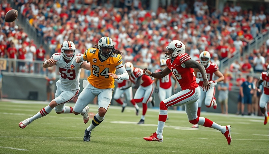 Browns preseason game takeaways: Players in action during a game.