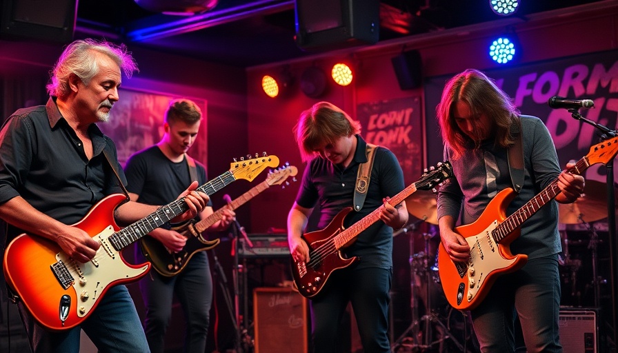 Live performance by musicians for Cleveland Autopolitan album release tour.