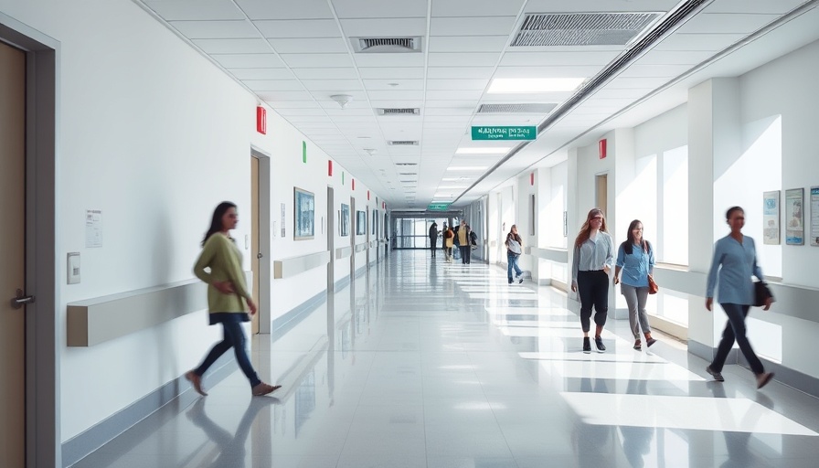 Akron Children's logo in modern hospital corridor, pediatric care expansion