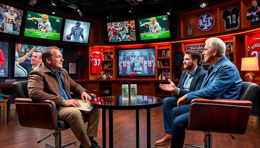 Detroit Tigers Game Five Preview with lively studio discussion, sports memorabilia.