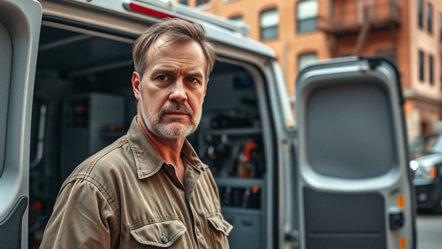 Detroit crime reports: Plumber next to van involved in theft.