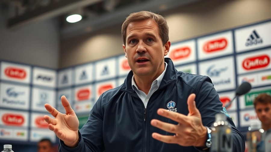 Detroit sports updates on a press conference setting.