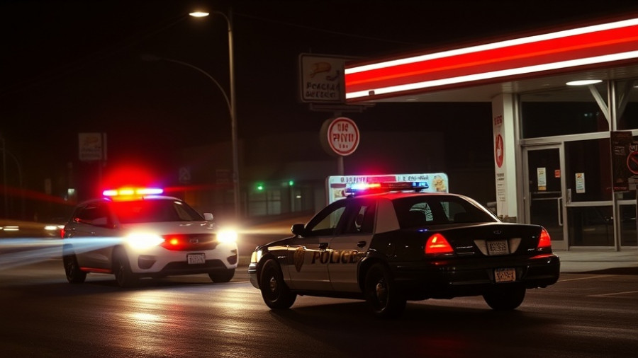 Detroit local news highlights police shooting in drive-thru.