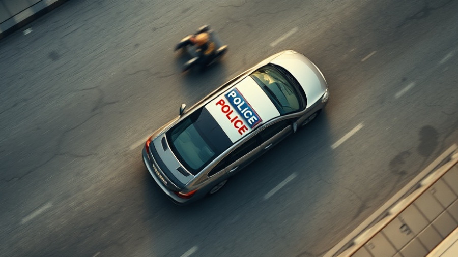 Roseville police shooting incident scene with police cars