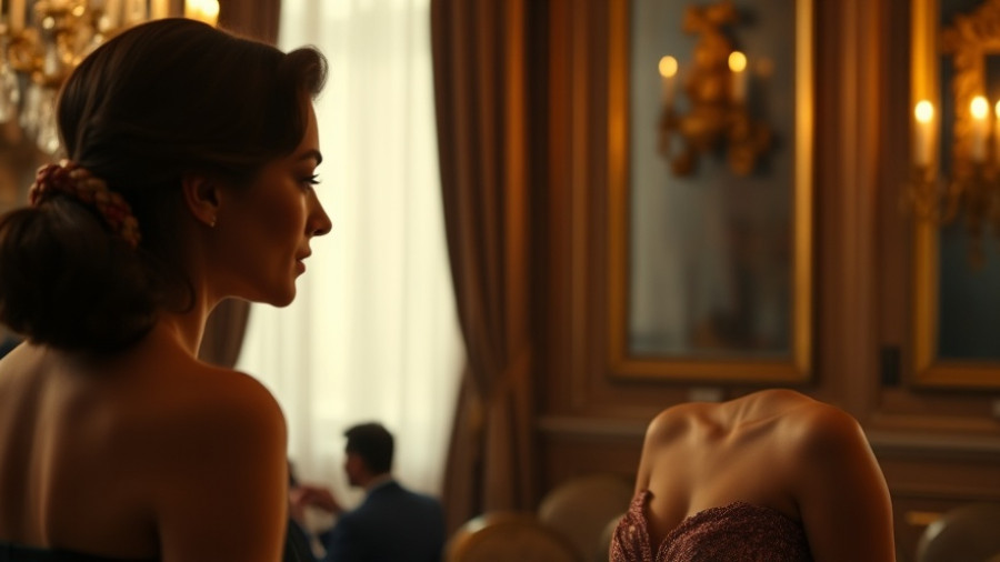 Elegant woman in conversation at Detroit cultural festivals