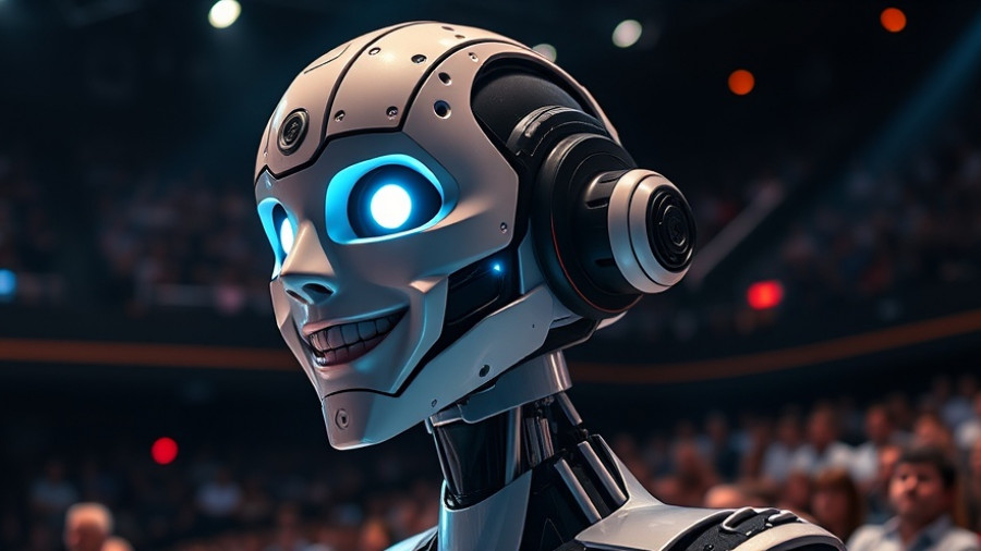 Introducing Music AI in Michigan, artificial intelligence stage presentation.