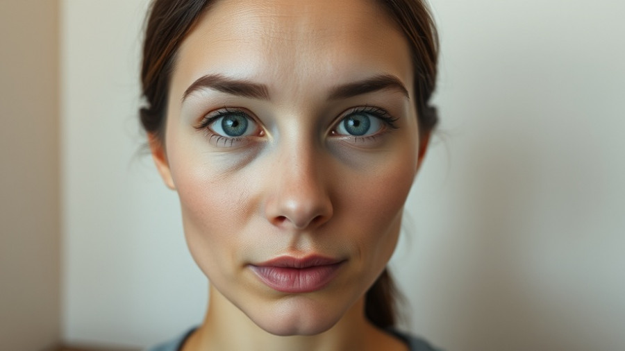 Michigan nanny accused of killing child's grandfather, neutral expression close-up.