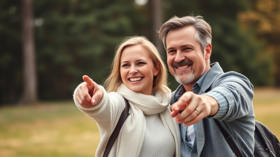 Caucasian couple outdoors smiling, highlighting celebrity family privacy lawsuit