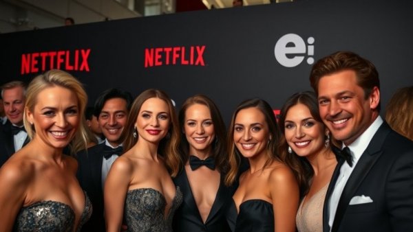 Michigan local artists attending prestigious event with warm ambiance.