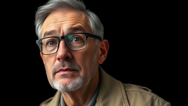 AGI 2027 forecast with thoughtful man and bold text.