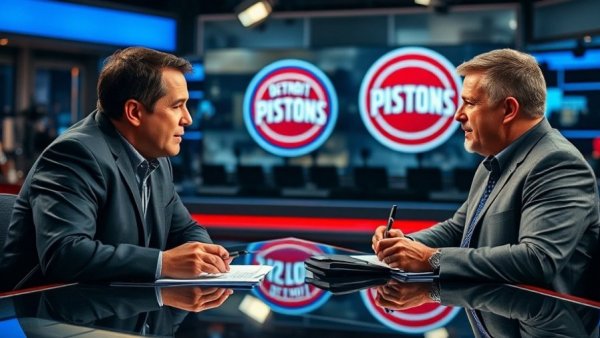 Fox 2 broadcast on Detroit sports updates, lively studio discussion.