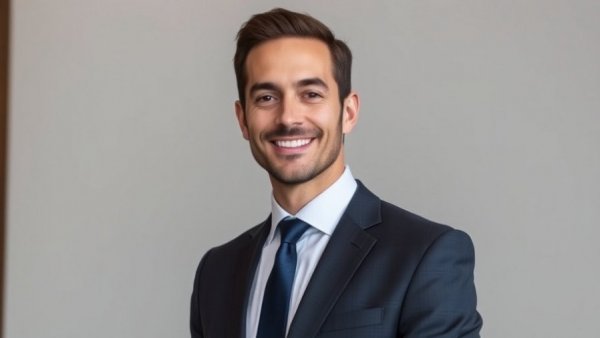 Colin Egglesfield updates on cancer recovery, smiling in a suit.