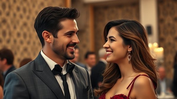 Smiling couple at event highlighting dementia awareness, Bruce Willis.