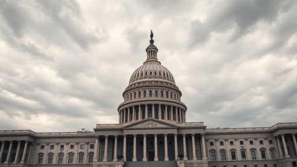 Michigan government updates; U.S. Capitol against cloudy backdrop.