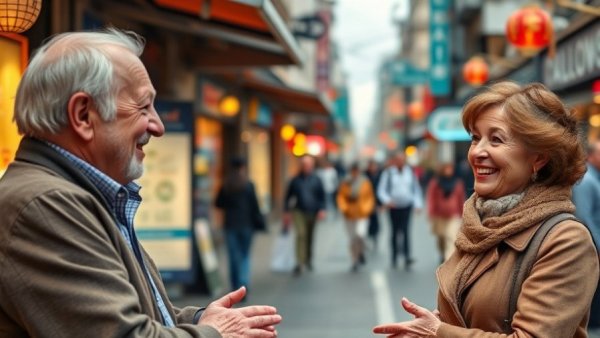 Detroit local news interview on the streets, highlighting community event.