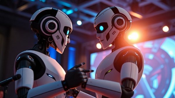 Robotics and AI from Agibbot showcased at tech conference