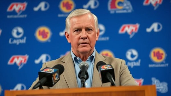 Detroit Lions draft Derrick Moore press conference backdrop.