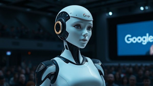 Futuristic AI presentation by Google in Michigan