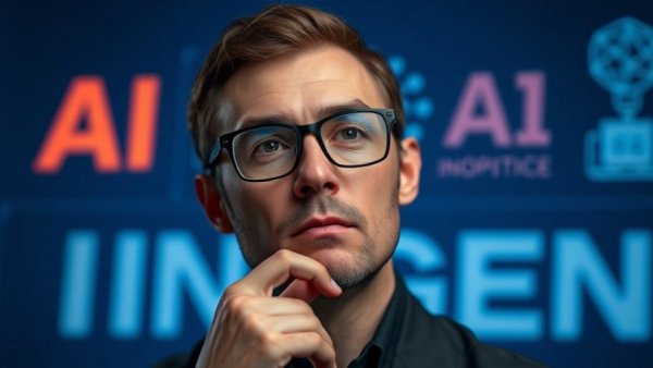 Contemplating AI independence, Michigan artificial intelligence concept.
