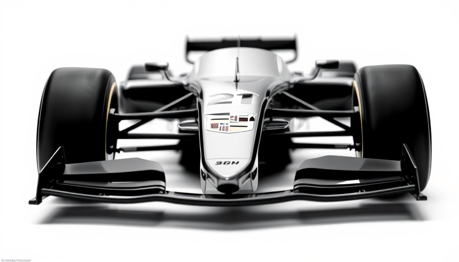Cadillac F1 entry logo in black and white.