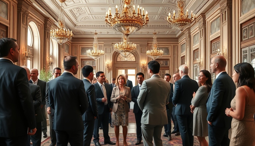 Group meeting in elegant setting for Michigan breaking news.
