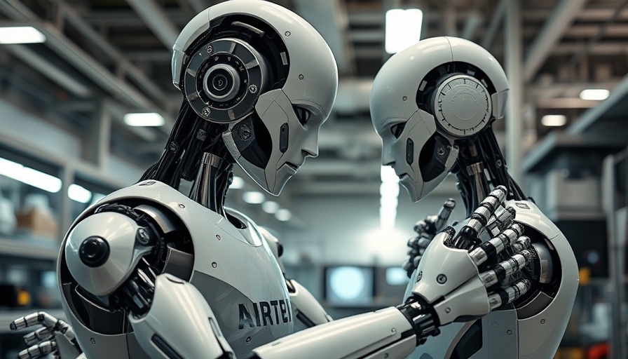 Robots engaging in tasks at Detroit tech startups.