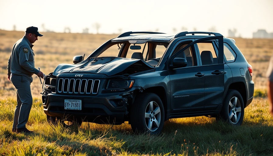 Detroit crime reports: Investigators examining burned SUV in field.