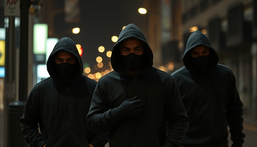 Masked individuals in dark clothing from Detroit crime reports.