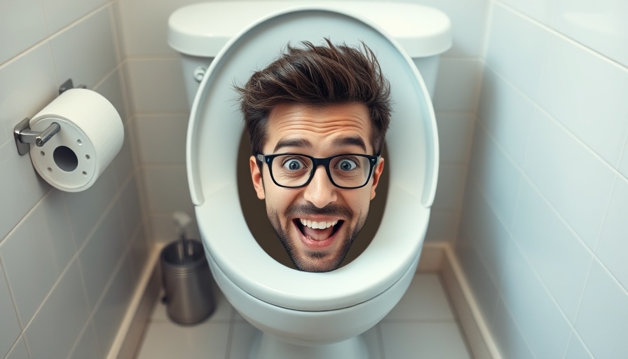 Sora 2 AI video creation humorous depiction with toilet.