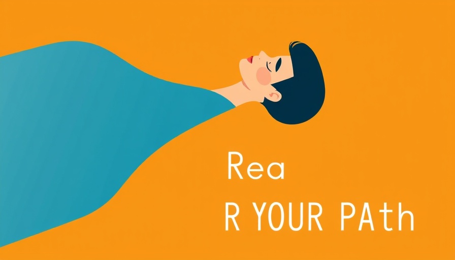 Vibrant illustration on dealing with regret, rethink path.