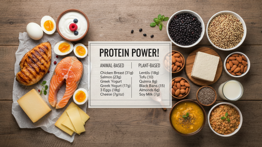 Protein intake guide for healthy living in Kansas City fitness centers.