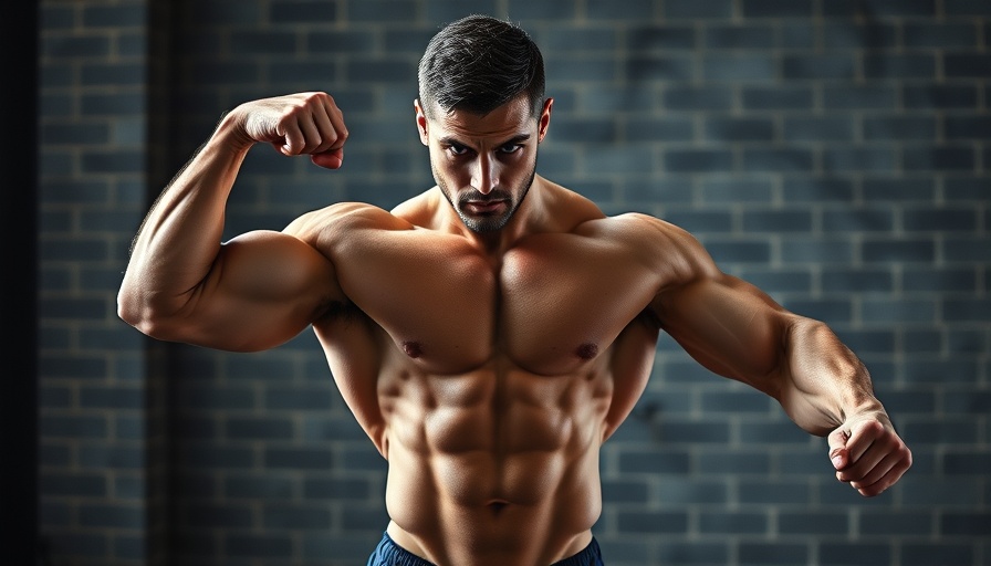 2025 Mr. Olympia Open Roster: Bodybuilder posing in gym.
