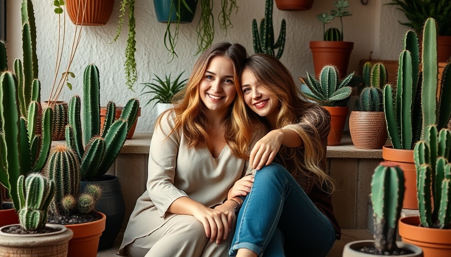 Katy Guillen and The Drive album release, intimate scene with lush plants.