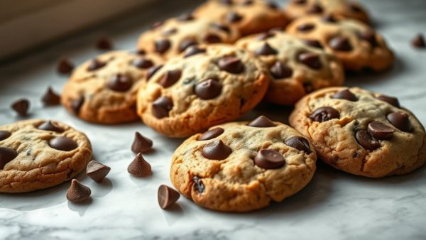 Freshly baked chocolate chip cookies, perfect for National Cookie Day 2025.