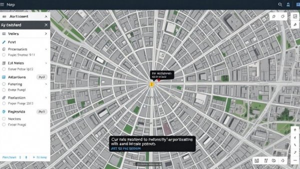 Aerial city map pinpointing accident in Kansas City neighborhoods.