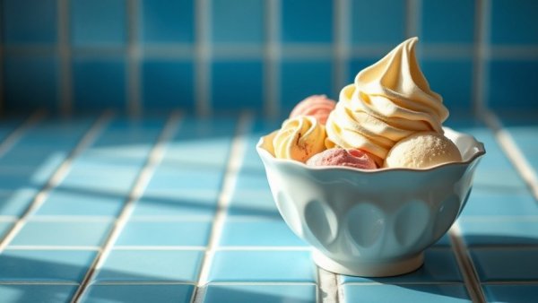 Stylish ice cream bowl with logo and KC branding, Kansas City events.