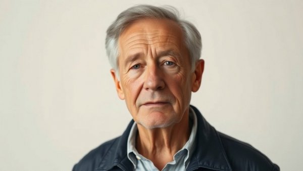 Older man with neutral expression against plain background, discussing Epstein Files Transparency Act