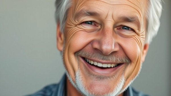 Close-up of smiling older man related to Kansas City family ICE detention.